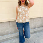 [Judy Blue] Bella High Waisted Petite Flare Tummy Control Jeans - The Pink Pineapple 850