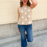 [Judy Blue] Bella High Waisted Petite Flare Tummy Control Jeans - The Pink Pineapple 850