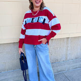 [Judy Blue] Coastal Ease Tie Waist Wide Leg Jeans - The Pink Pineapple 850