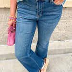[Judy Blue] Darling Daydream Petite High Rise Jeans - The Pink Pineapple 850