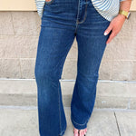 [Judy Blue] Darling Daydream Petite High Rise Jeans - The Pink Pineapple 850