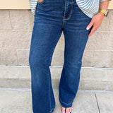 [Judy Blue] Darling Daydream Petite High Rise Jeans - The Pink Pineapple 850
