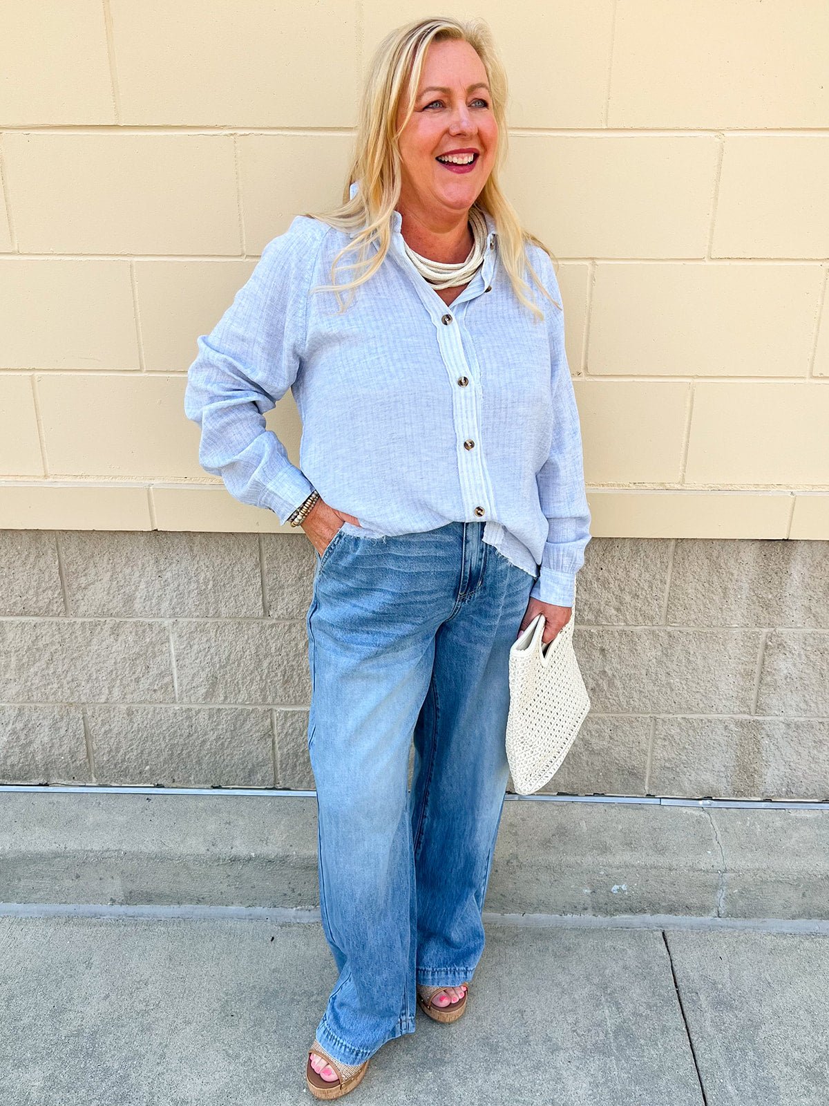 [Judy Blue] Rise & Ease High - Waisted Jeans - The Pink Pineapple 850