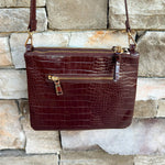 Judy Crossbody in Chocolate - The Pink Pineapple 850