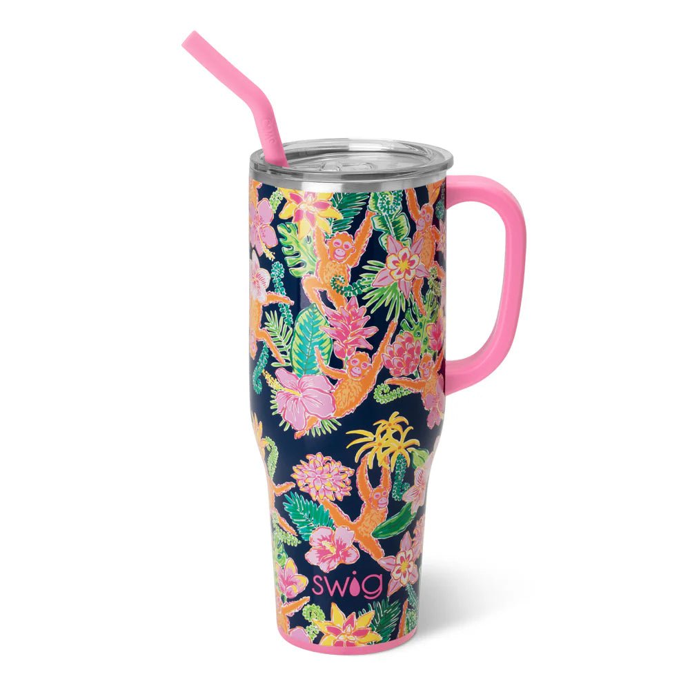Jungle Gym Mega Mug (40oz) - The Pink Pineapple 850