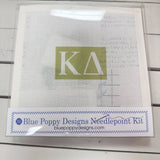 Kappa Delta 3x2 Needlepoint Kit - The Pink Pineapple 850