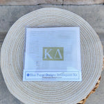 Kappa Delta 3x2 Needlepoint Kit - The Pink Pineapple 850