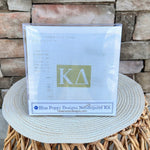 Kappa Delta 3x2 Needlepoint Kit - The Pink Pineapple 850