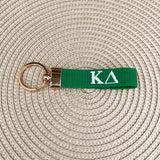 Kappa Delta Embroidered Keychain - The Pink Pineapple 850
