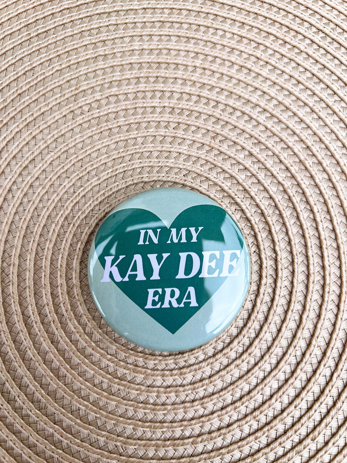 Kappa Delta In My Era Button Pin - The Pink Pineapple 850