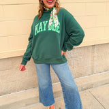 Kappa Delta Mock Neck Sweatshirt - The Pink Pineapple 850