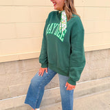 Kappa Delta Mock Neck Sweatshirt - The Pink Pineapple 850