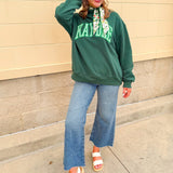 Kappa Delta Mock Neck Sweatshirt - The Pink Pineapple 850