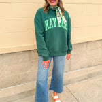 Kappa Delta Mock Neck Sweatshirt - The Pink Pineapple 850