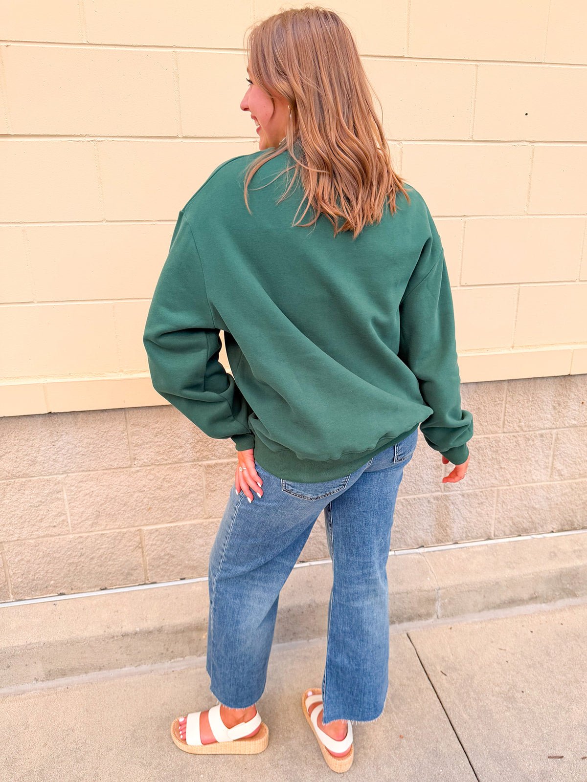 Kappa Delta Mock Neck Sweatshirt - The Pink Pineapple 850
