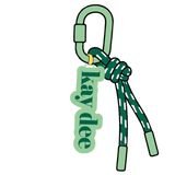Kappa Delta Sorority Keychain - The Pink Pineapple 850