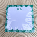 Kappa Delta Sorority Scalloped Notepad Cube - The Pink Pineapple 850