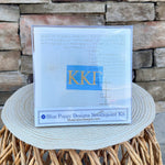 Kappa Kappa Gamma 3x2 Needlepoint Kit - The Pink Pineapple 850