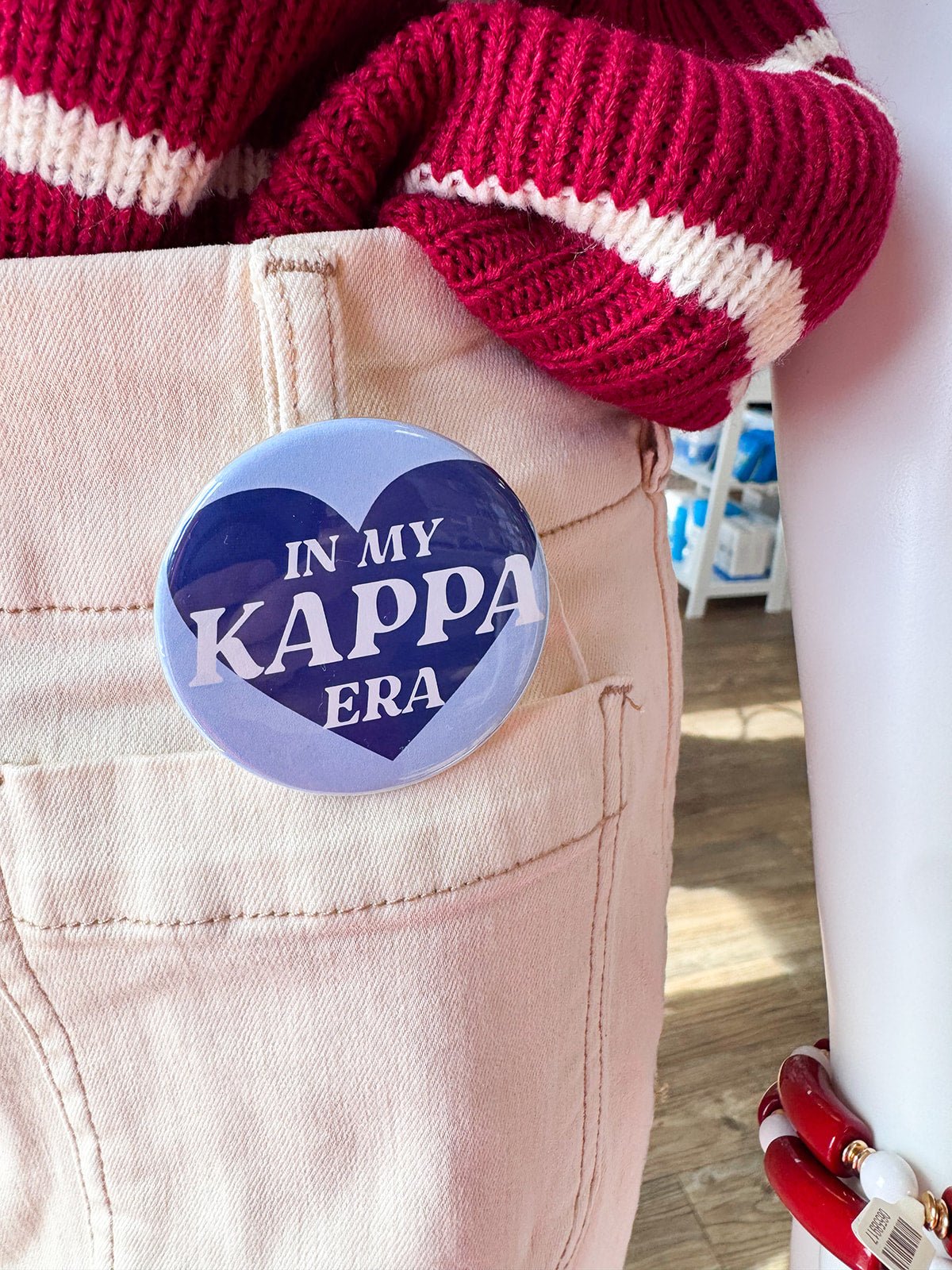 Kappa Kappa Gamma In My Era Button Pin - The Pink Pineapple 850