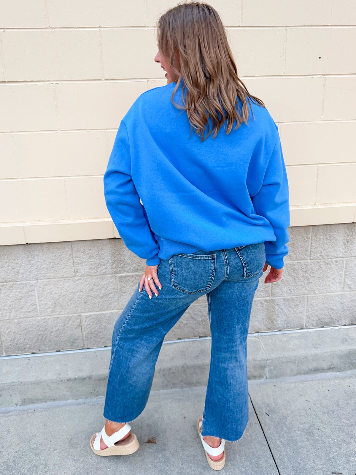 Kappa Kappa Gamma Mock Neck Sweatshirt - The Pink Pineapple 850