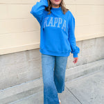 Kappa Kappa Gamma Mock Neck Sweatshirt - The Pink Pineapple 850