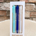 Kappa Kappa Gamma Sorority 3-Pen Set - The Pink Pineapple 850