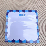 Kappa Kappa Gamma Sorority Scalloped Notepad Cube - The Pink Pineapple 850