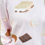 Katie Smores Sweatshirt - The Pink Pineapple 850