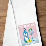 Kitchen Towel - Gin to My Tonic - The Pink Pineapple 850