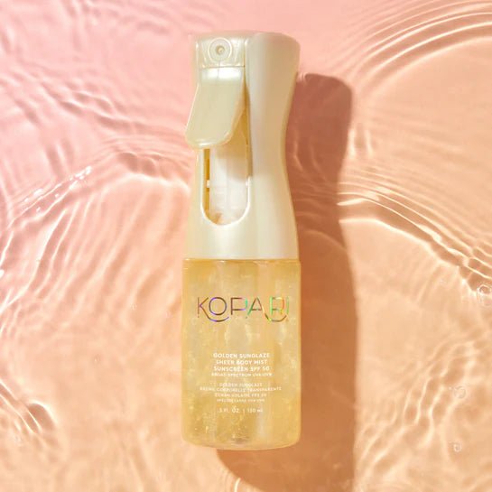 [Kopari] Golden Sunglaze Sheer Body Mist Sunscreen SPF 50 - The Pink Pineapple 850