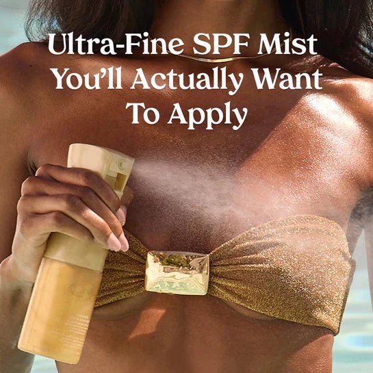 [Kopari] Golden Sunglaze Sheer Body Mist Sunscreen SPF 50 - The Pink Pineapple 850