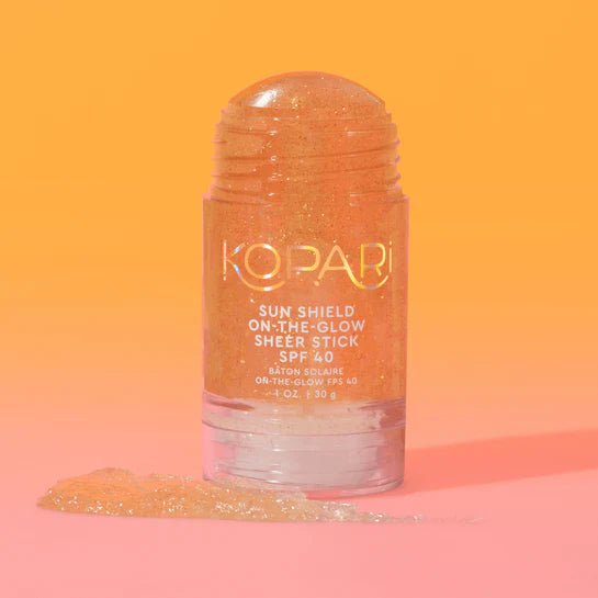 [Kopari] Sun Shield On - The - Glow Sheer Stick Sunscreen SPF 40 - The Pink Pineapple 850