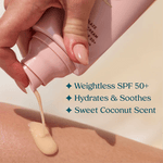 [Kopari] Sunglaze Body Gel Cream Sunscreen SPF 50+ - The Pink Pineapple 850