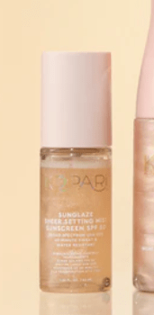 [Kopari] Sunglaze Sheer Setting Mist Sunscreen SPF 50 – Travel Size (40 mL) - The Pink Pineapple 850