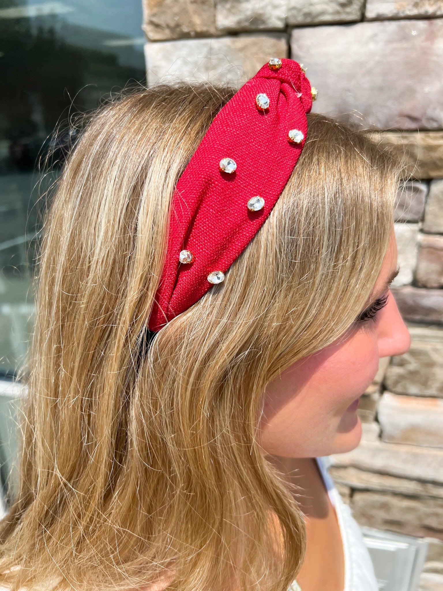 Krista Garnet Headband - The Pink Pineapple 850