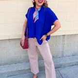[Kut from the Kloth] Charlotte Stripe Wide Straight Leg in Red/Ivory - The Pink Pineapple 850