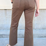 [Kut From The Kloth] Kelsey High Rise Jeans in Pecan - The Pink Pineapple 850