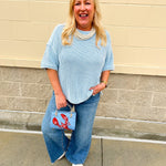 [Kut from the Kloth] Meg High Rise Wide Leg in Regent - The Pink Pineapple 850