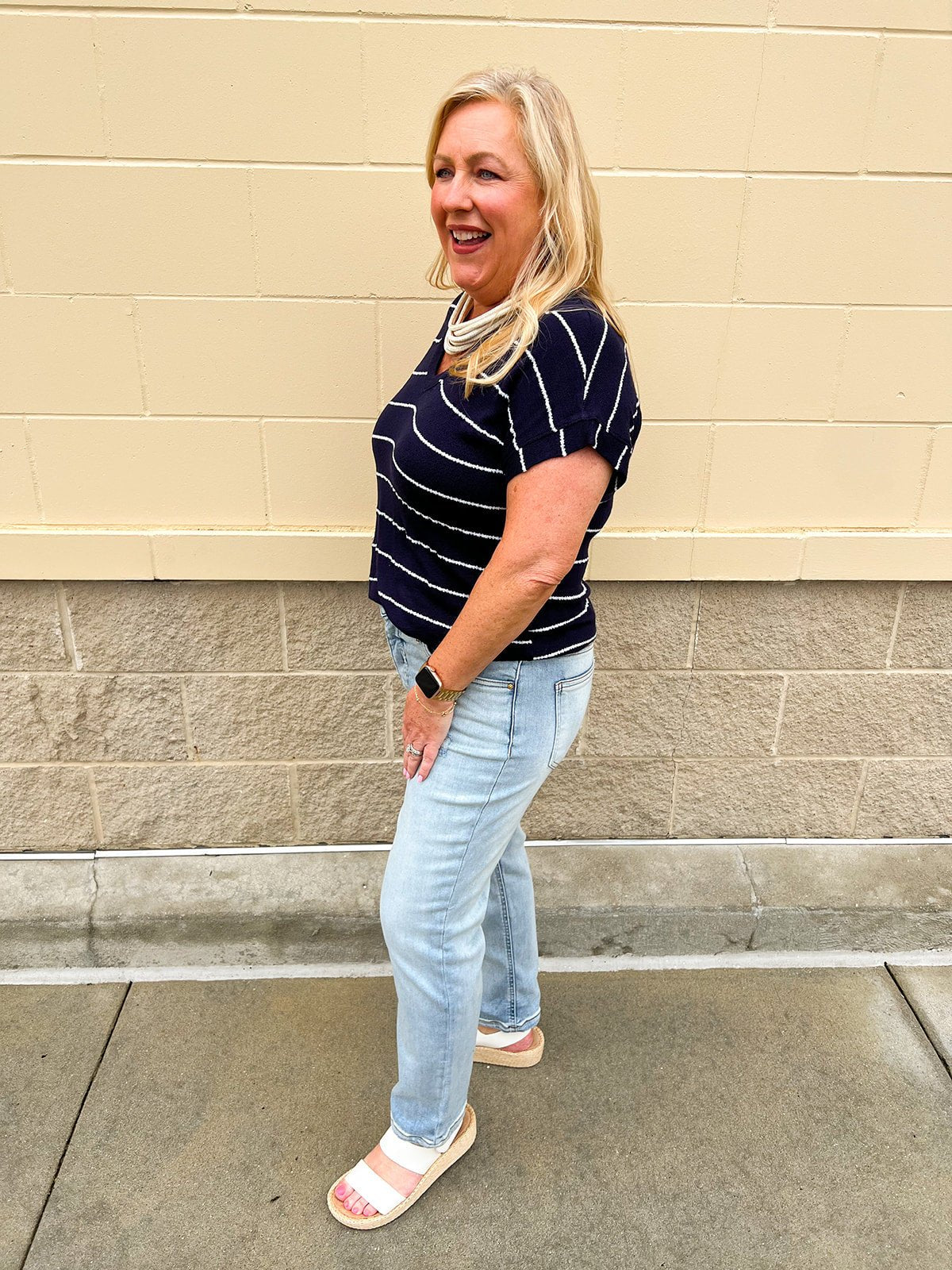 [Kut from the Kloth] Rachael High Rise Mom Jeans in Recognition - The Pink Pineapple 850