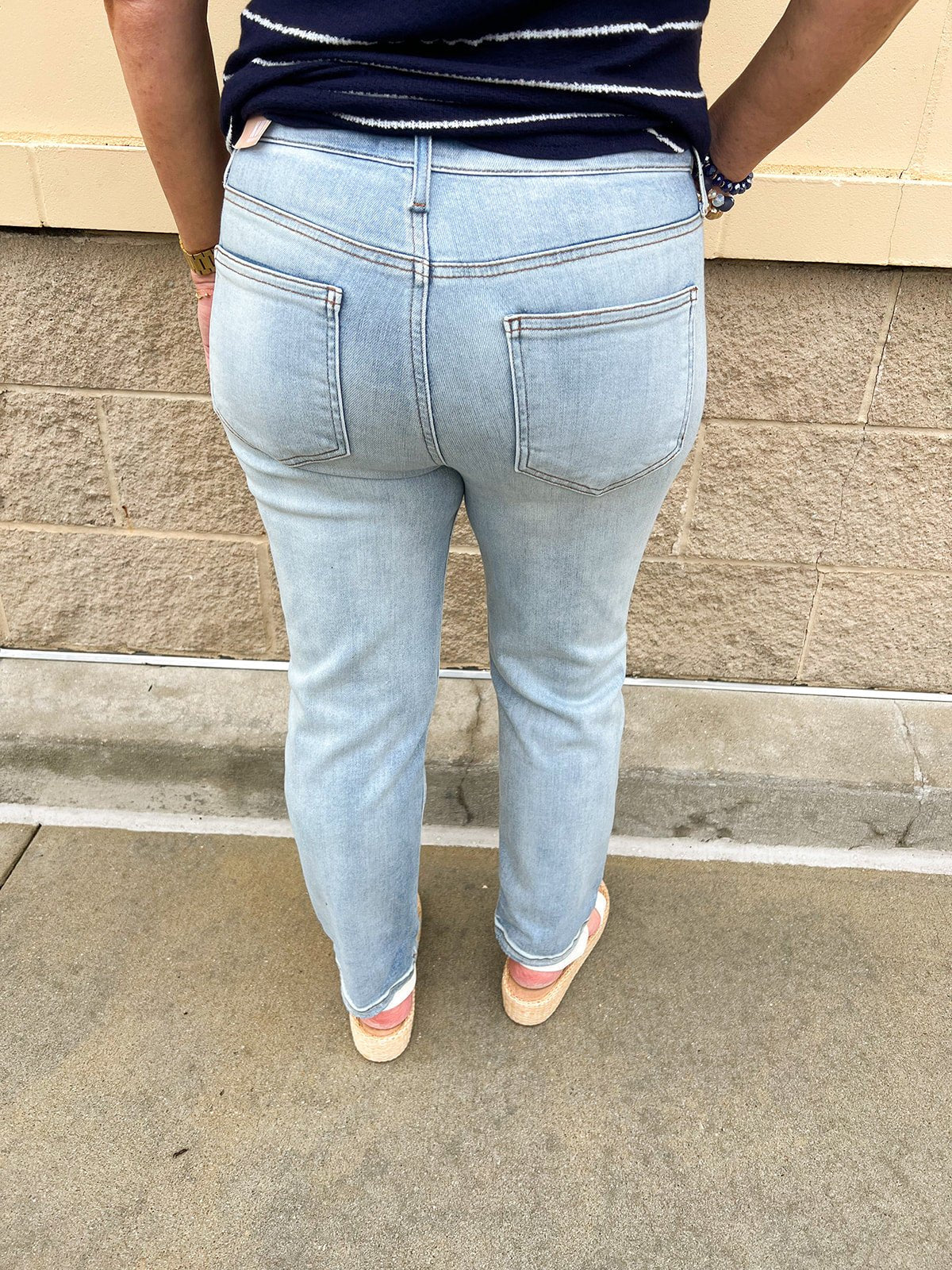 [Kut from the Kloth] Rachael High Rise Mom Jeans in Recognition - The Pink Pineapple 850