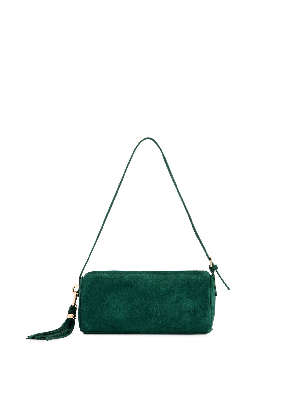 Kylie Barrel Shoulder Bag in Emerald - The Pink Pineapple 850