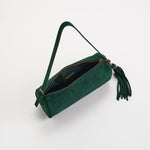 Kylie Barrel Shoulder Bag in Emerald - The Pink Pineapple 850