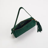 Kylie Barrel Shoulder Bag in Emerald - The Pink Pineapple 850