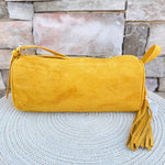 Kylie Barrel Shoulder Bag in Mustard - The Pink Pineapple 850
