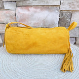 Kylie Barrel Shoulder Bag in Mustard - The Pink Pineapple 850