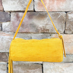Kylie Barrel Shoulder Bag in Mustard - The Pink Pineapple 850