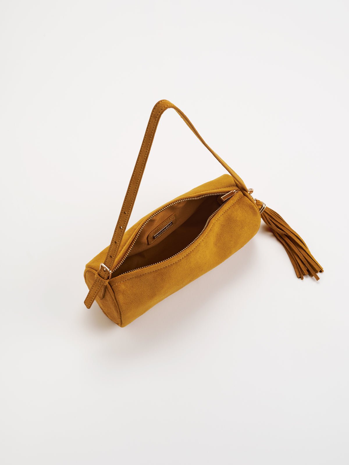 Kylie Barrel Shoulder Bag in Mustard - The Pink Pineapple 850