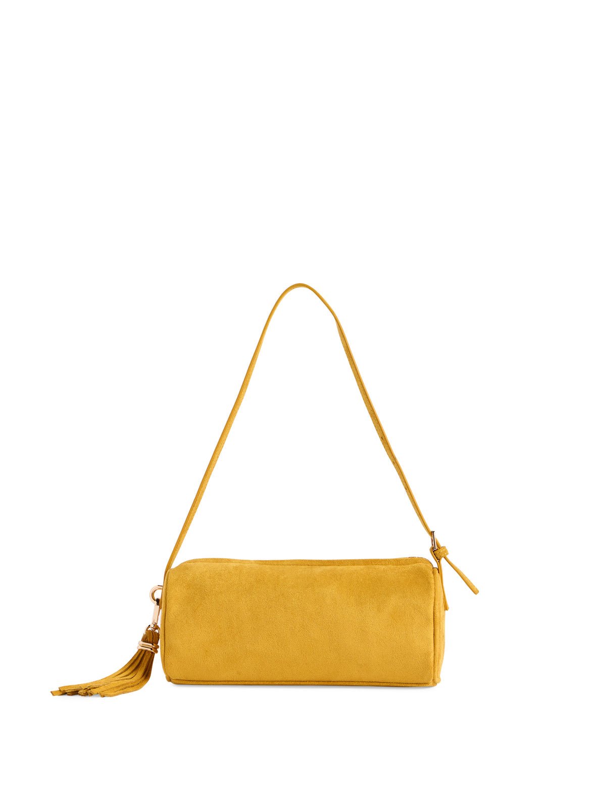 Kylie Barrel Shoulder Bag in Mustard - The Pink Pineapple 850
