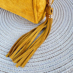 Kylie Barrel Shoulder Bag in Mustard - The Pink Pineapple 850