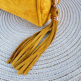 Kylie Barrel Shoulder Bag in Mustard - The Pink Pineapple 850